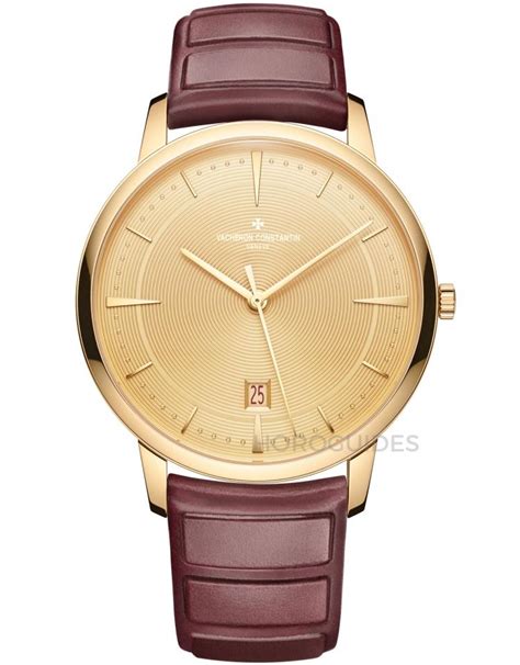 Vacheron Constantin 江詩丹頓 玫瑰金手錶的所有價格 .